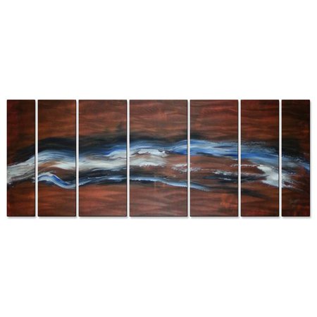 All My Walls Time Flies by Blake McArthur 7 Piece Painting Set
