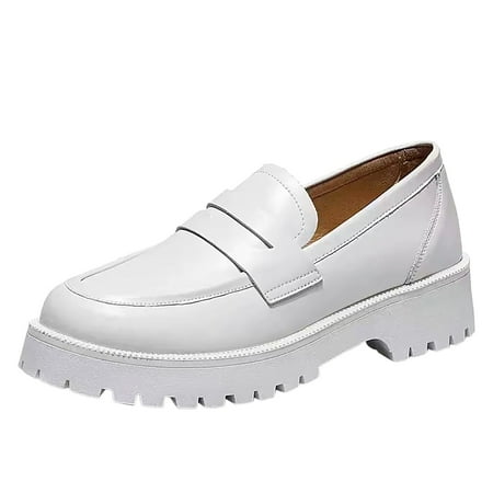 Fsqjgq Womens Casual Work Shoes Leisure Women Artificial Leather Solid Color Autumn Thick Sole Square Heels Slip On Short Booties Round Toe Shoes Womens Shoes Work Business Casual White 37
Fsqjgq Womens Casual Work Shoes Leisure Women Artificial Leather Solid Color Autumn Thick Sole Square Heels Slip On Short Booties Round Toe Shoes Womens Shoes Work Business Casual White 37