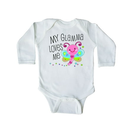 Inktastic My Glamma Loves Me- cute dragonfly Gift Baby Boy or Baby Girl Long Sleeve Bodysuit
Inktastic My Glamma Loves Me- cute dragonfly Gift Baby Boy or Baby Girl Long Sleeve Bodysuit