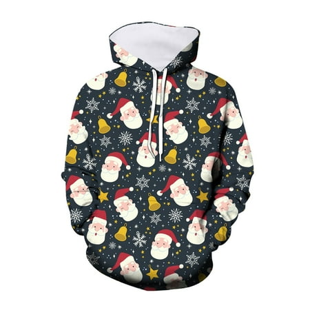 REDARER Creative Cute Kids Clothes Fall Winter Christmas Hooded Crew Neck Santa Hoodie 3d Digital Print Casual Cartoon Printed Pullover Hoodie for Girls Boys with Pocket Sweatshirt Black 11-12 Years
REDARER Creative Cute Kids Clothes Fall Winter Christmas Hooded Crew Neck Santa Hoodie 3d Digital Print Casual Cartoon Printed Pullover Hoodie for Girls Boys with Pocket Sweatshirt Black 11-12 Years