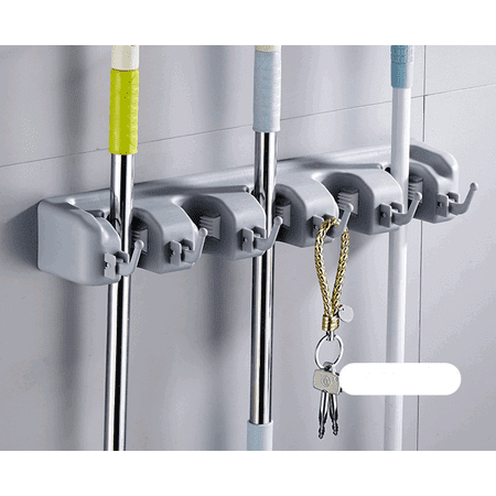 Livesture One Guard Mop Hook Optional Multi-function Mop Rack Hanger Bathroom Door Hook Strong Mop Deck 5 hanging 6 hooks
Livesture One Guard Mop Hook Optional Multi-function Mop Rack Hanger Bathroom Door Hook Strong Mop Deck 5 hanging 6 hooks