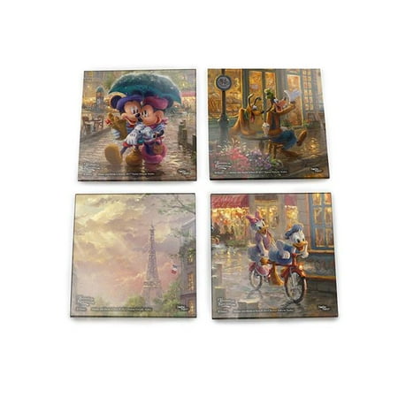 Trend Setters SPCSTR844 Thomas Kinkade Mickey & Minnie in Paris StarFire Prints Glass Coaster Set
Trend Setters SPCSTR844 Thomas Kinkade Mickey & Minnie in Paris StarFire Prints Glass Coaster Set