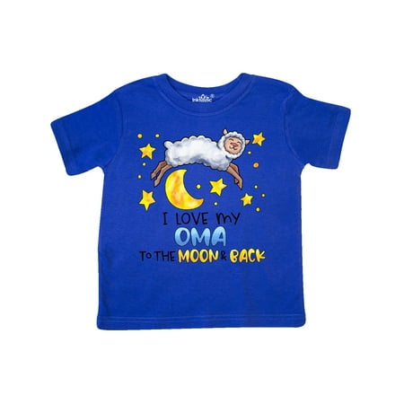 Inktastic I Love my Oma to the Moon and Back Cute Sheep Gift Toddler Boy or Toddler Girl T-Shirt
Inktastic I Love my Oma to the Moon and Back Cute Sheep Gift Toddler Boy or Toddler Girl T-Shirt