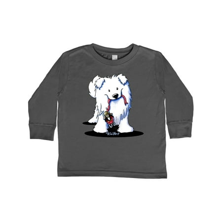 Inktastic Samoyed Pup w/ Penguin Sled Gift Toddler Boy or Toddler Girl Long Sleeve T-Shirt 
Inktastic Samoyed Pup w/ Penguin Sled Gift Toddler Boy or Toddler Girl Long Sleeve T-Shirt