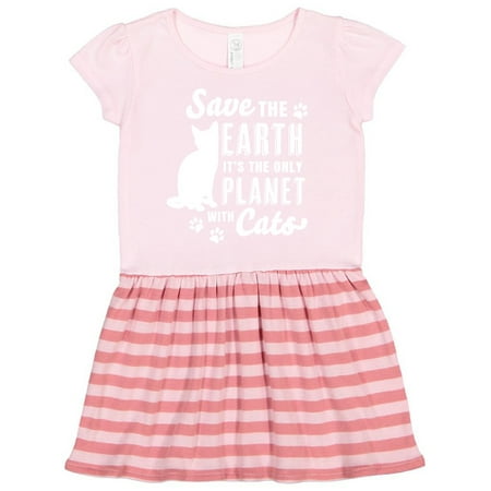 Inktastic Save the Earth It s the Only Planet with Cats with Pawprints Gift Toddler Girl Dress
Inktastic Save the Earth It s the Only Planet with Cats with Pawprints Gift Toddler Girl Dress