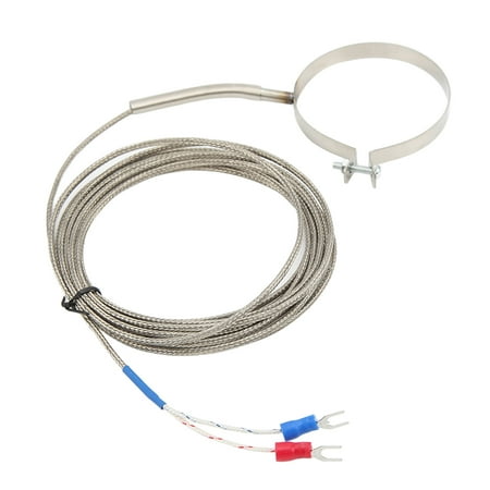 Thermocouple 0-400°C Stainless Steel K Type Temperature Sensor Thread Sensitive For Industry 1m / 3.3ft 2m / 6.6ft 3 Meter / 9.8ft 4m / 13.1ft 5m / 16.4ft
Thermocouple 0-400°C Stainless Steel K Type Temperature Sensor Thread Sensitive For Industry 1m / 3.3ft 2m / 6.6ft 3 Meter / 9.8ft 4m / 13.1ft 5m / 16.4ft