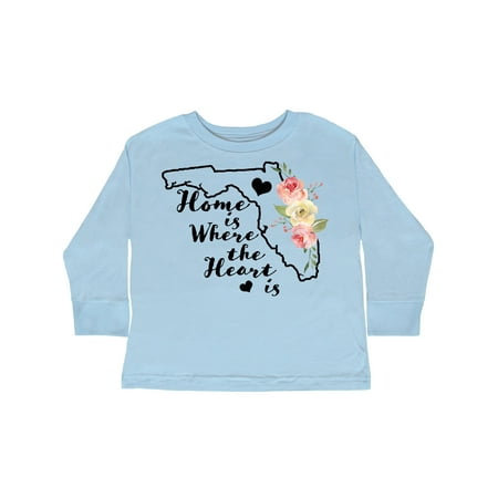 Inktastic Florida Home Where the Heart is with Watercolor Floral Gift Toddler Boy or Toddler Girl Long Sleeve T-Shirt
Inktastic Florida Home Where the Heart is with Watercolor Floral Gift Toddler Boy or Toddler Girl Long Sleeve T-Shirt