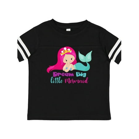Inktastic Dream Big Little Mermaid Mermaid With Pink Hair Gift Toddler Toddler Girl T-Shirt
Inktastic Dream Big Little Mermaid Mermaid With Pink Hair Gift Toddler Toddler Girl T-Shirt