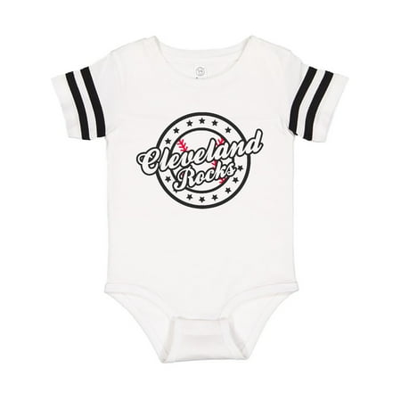 Inktastic Cleveland Rocks with Baseball in Circle and Stars Gift Baby Boy or Baby Girl Bodysuit
Inktastic Cleveland Rocks with Baseball in Circle and Stars Gift Baby Boy or Baby Girl Bodysuit