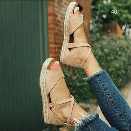 Women Flat Sandals Open Toe Breathable Lightweight Anti-slip Casual Shoes for Summer 40
Women Flat Sandals Open Toe Breathable Lightweight Anti-slip Casual Shoes for Summer 40