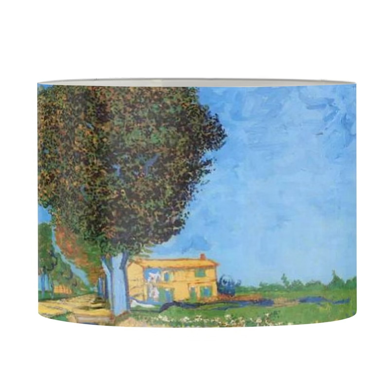 Netilgen A Lane Near Arles Tradition Farmhouse Drum Lampshades Van Gogh