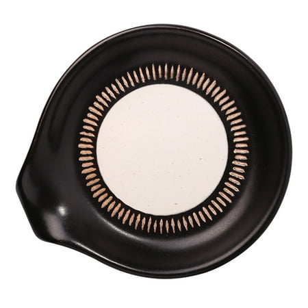1Pc Ceramic Spoon Rest Creative Spoon Holder Spoon Rack Kitchen Gadget
