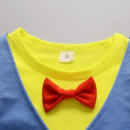EHTMSAK Toddler Baby Children Boy 2PCS Outfits Short Sleeve Clothing Set Summer T Shirts and Jean Pants Set Yellow 1Y-4Y 90/M
EHTMSAK Toddler Baby Children Boy 2PCS Outfits Short Sleeve Clothing Set Summer T Shirts and Jean Pants Set Yellow 1Y-4Y 90/M