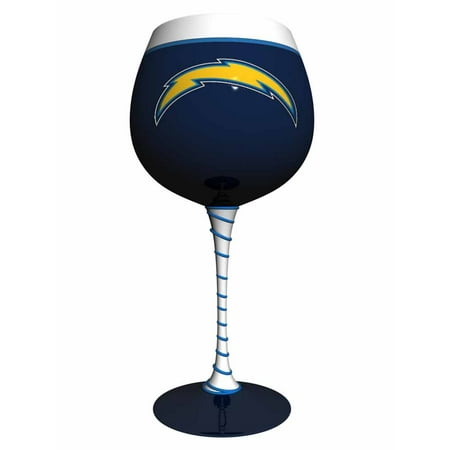 UPC 846757278176 product image for San Diego Chargers Artisan Wine Glass | upcitemdb.com