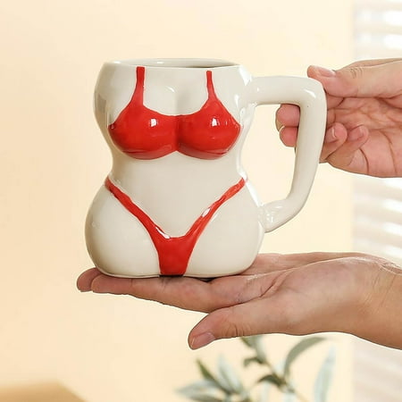 LumcQaQ Water Bottles Creative Body Art Bikini Ceramic Hot Drink Coffee Cup Office Coffee Cup Milk Cup
LumcQaQ Water Bottles Creative Body Art Bikini Ceramic Hot Drink Coffee Cup Office Coffee Cup Milk Cup