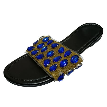 Tangnade Ladies daily all-match casual shoes Women s Fashion Rhinestone Casual Multicolor Flat Bottom Sandals And Slippers Black 40
Tangnade Ladies daily all-match casual shoes Women s Fashion Rhinestone Casual Multicolor Flat Bottom Sandals And Slippers Black 40
