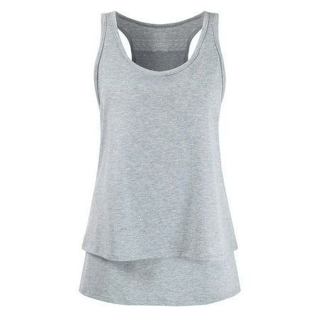 asdoklhq Maternity Clothes for Women Clearance Women s Maternity Nursing Wrap Double Layer Sleeveless Blouse T-Shirt Clothes
asdoklhq Maternity Clothes for Women Clearance Women s Maternity Nursing Wrap Double Layer Sleeveless Blouse T-Shirt Clothes