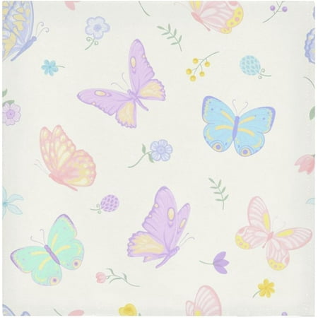 BESTKITTY Butterfly and Botanical Cloth Napkins 20x20 Inch Washable Dinner Napkins Soft Comfortable Reusable Cloth Napkins for Dinning Wedding Festivals Party 1pcs
BESTKITTY Butterfly and Botanical Cloth Napkins 20x20 Inch Washable Dinner Napkins Soft Comfortable Reusable Cloth Napkins for Dinning Wedding Festivals Party 1pcs