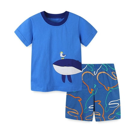WOLLED Toddler Baby T-Shirt Short 2 PCS Suit for Kids Summer Cozy Cotton Casual Outfit Kids Clothes Sized 2-8T
WOLLED Toddler Baby T-Shirt Short 2 PCS Suit for Kids Summer Cozy Cotton Casual Outfit Kids Clothes Sized 2-8T