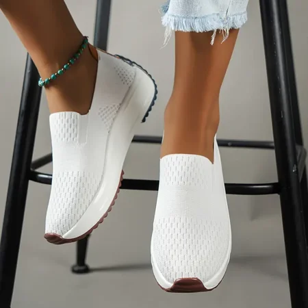 Women‘s Slip On Sneakers Casual Breathable Lightweight Knit Mesh Shoes Women‘s Outdoor Footwear
Women‘s Slip On Sneakers Casual Breathable Lightweight Knit Mesh Shoes Women‘s Outdoor Footwear
