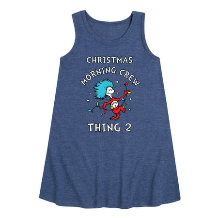 Cat in the Hat - Christmas Morning Crew Thing 2 - Toddler and Youth Girls A-line Dress
Cat in the Hat - Christmas Morning Crew Thing 2 - Toddler and Youth Girls A-line Dress