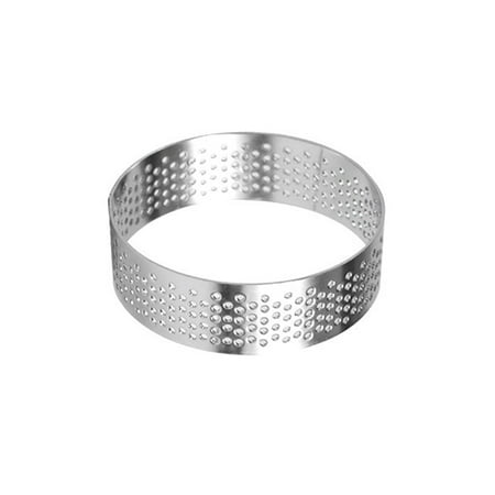 SEFUONI Perforated Mousse Ring Stainless Steel Cake Mould Round Baking Decorating Tools
SEFUONI Perforated Mousse Ring Stainless Steel Cake Mould Round Baking Decorating Tools