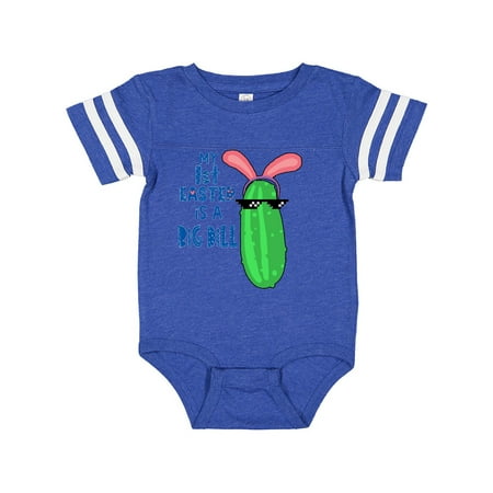 Inktastic My 1st Easter is a Big Dill Pickle in Pink Bunny Ears Gift Baby Boy or Baby Girl Bodysuit
Inktastic My 1st Easter is a Big Dill Pickle in Pink Bunny Ears Gift Baby Boy or Baby Girl Bodysuit