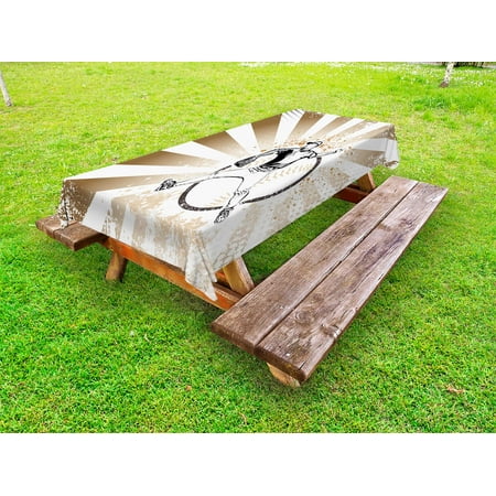 Baseball Outdoor Tablecloth Retro Illustration of Baseball Player on Distressed Striped Pattern Pop Art Image Decorative Washable Fabric Picnic Tablecloth 58 X 104 Inches Brown White by Ambesonne
Baseball Outdoor Tablecloth Retro Illustration of Baseball Player on Distressed Striped Pattern Pop Art Image Decorative Washable Fabric Picnic Tablecloth 58 X 104 Inches Brown White by Ambesonne