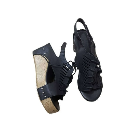Woobling Women Anti Slip Buckle Platform Sandal Vacation Casual Wedge Sandals Beach Comfy Open Toe Platform Shoes
Woobling Women Anti Slip Buckle Platform Sandal Vacation Casual Wedge Sandals Beach Comfy Open Toe Platform Shoes