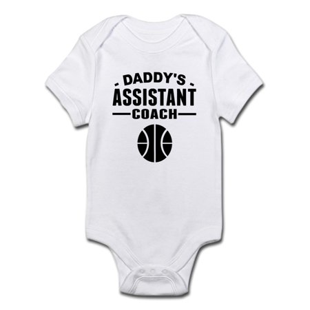 CafePress - Daddys Assistant Basketball Coach Body Suit - Baby Light Bodysuit
CafePress - Daddys Assistant Basketball Coach Body Suit - Baby Light Bodysuit