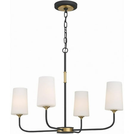 NIL-70014-BF-MG-Crystorama Lighting-Niles - 4 Light Chandelier In Traditional Style-21.5 Inches Tall and 29 Inches Wide
NIL-70014-BF-MG-Crystorama Lighting-Niles - 4 Light Chandelier In Traditional Style-21.5 Inches Tall and 29 Inches Wide