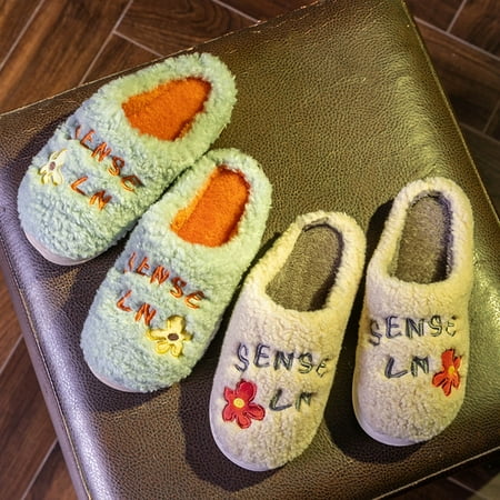 Gubotare Women Slippers Women s Slip on Fuzzy House Slippers Memory Foam Slippers Scuff Outdoor Indoor Warm Plush Bedroom Shoes with Faux Fur Lining Green 8.5
Gubotare Women Slippers Women s Slip on Fuzzy House Slippers Memory Foam Slippers Scuff Outdoor Indoor Warm Plush Bedroom Shoes with Faux Fur Lining Green 8.5