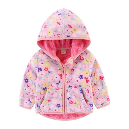 EHTMSAK Toddler Child Boy Girl s Long Sleeve Fleece Jacket Infant Baby Fall Winter Cartoon Print Zip Up Coat Hooded Pockets Outerwear Hot Pink 1Y-6Y 110
EHTMSAK Toddler Child Boy Girl s Long Sleeve Fleece Jacket Infant Baby Fall Winter Cartoon Print Zip Up Coat Hooded Pockets Outerwear Hot Pink 1Y-6Y 110