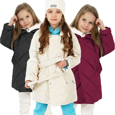 Esaierr Toddler Girls Long Warm Winter Outwear Light Jacket Cotton Jacket Snowsuit for Kids Baby Newborn 9M-10Y
Esaierr Toddler Girls Long Warm Winter Outwear Light Jacket Cotton Jacket Snowsuit for Kids Baby Newborn 9M-10Y