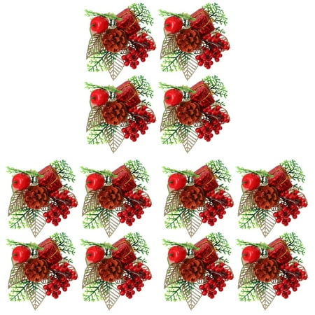 NUOLUX 12 Pcs Christmas Napkin Clasp Creative Napkin Ring Dinning Table Decoration
NUOLUX 12 Pcs Christmas Napkin Clasp Creative Napkin Ring Dinning Table Decoration