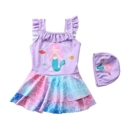 Promotion!Cartoon Kids Toddler Sling Swimwear with Swimming Cap for Children Rash UV Guard Girls Ruffles Swimsuit Summer Two Pieces
Promotion!Cartoon Kids Toddler Sling Swimwear with Swimming Cap for Children Rash UV Guard Girls Ruffles Swimsuit Summer Two Pieces
