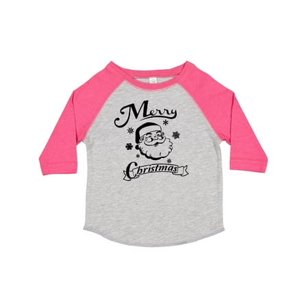 Inktastic Merry Christmas! Santa Gift Toddler Boy or Toddler Girl T-Shirt