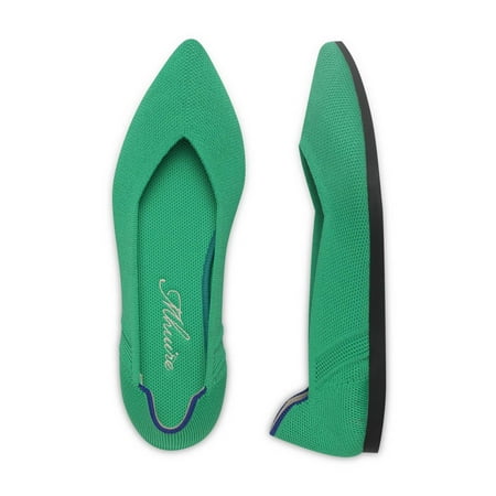 Zhabtuc Women s Knit Flats Pointed Toe Breathable Knit Ballet Flats Shoes Mint Green Size 8.5
Zhabtuc Women s Knit Flats Pointed Toe Breathable Knit Ballet Flats Shoes Mint Green Size 8.5