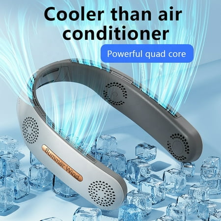 Mairbeon Hanging Neck Fan Micro USB Charging Bladeless Low Noise 3 Levels Adjustable Portable Fan for Outdoor
Mairbeon Hanging Neck Fan Micro USB Charging Bladeless Low Noise 3 Levels Adjustable Portable Fan for Outdoor