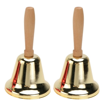 NUOLUX 2pcs Super Loud Christmas Hand Bells Lovely Service Hand Bells Party Props
NUOLUX 2pcs Super Loud Christmas Hand Bells Lovely Service Hand Bells Party Props