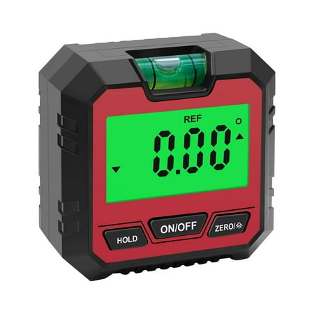 ZHIZAIHU Membership Deals! Protractor Digital Protractor Inclinometer Level Goniometer Digital Display Inclinometer Level Goniometer Goniometer with Horizontal Bubble 10ml (Red)
ZHIZAIHU Membership Deals! Protractor Digital Protractor Inclinometer Level Goniometer Digital Display Inclinometer Level Goniometer Goniometer with Horizontal Bubble 10ml (Red)