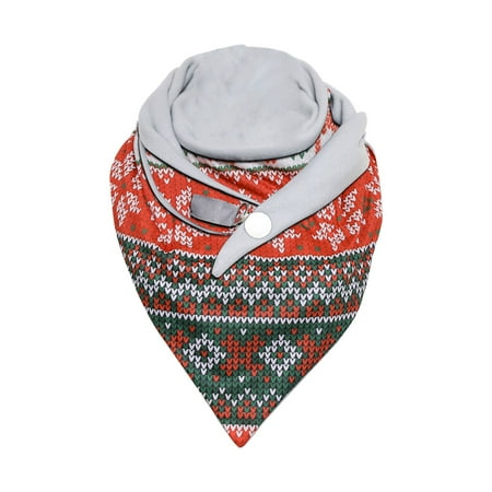 Egmy Children s Christmas Winter Snowflake Pattern Printing Button Soft Wrap Casual Warm Scarves Shawls Scarf
Egmy Children s Christmas Winter Snowflake Pattern Printing Button Soft Wrap Casual Warm Scarves Shawls Scarf