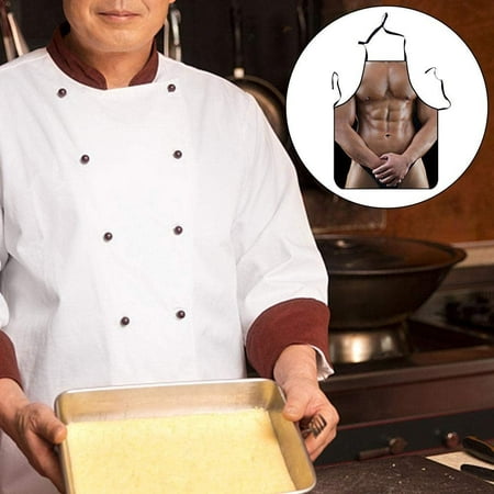 

SHENGXINY Kitchen Supplies Clearance Sexy Muscular Man Kitchen Apron Creative Kitchen Apron Valentine S Day Gift