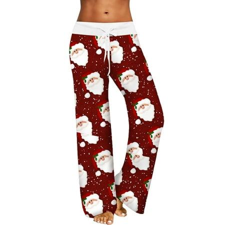 JDEFEG Plus Size Casual Pants for Women Petite Womens Leisure Pants Christmas Printed Home Pants Wide Leg Pants Pajama Pants Pull Rope Elastic Waist Summer Women Polyester Spandex Rose Gold M
JDEFEG Plus Size Casual Pants for Women Petite Womens Leisure Pants Christmas Printed Home Pants Wide Leg Pants Pajama Pants Pull Rope Elastic Waist Summer Women Polyester Spandex Rose Gold M