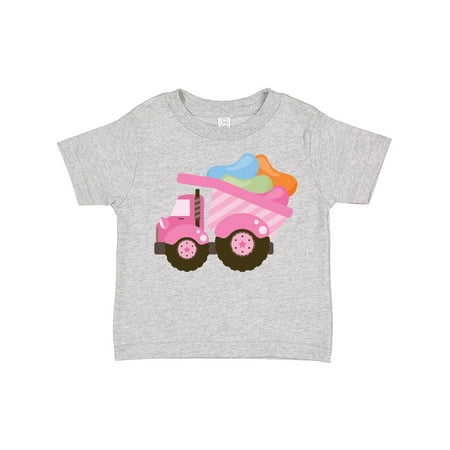 Inktastic Easter Jelly Bean Truck Gift Toddler Toddler Girl T-Shirt