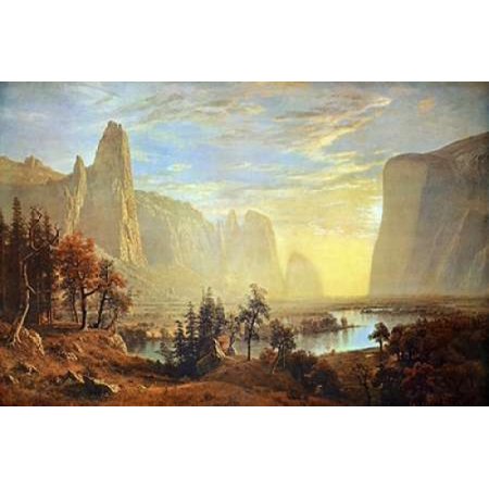 Yosemite Valley Poster Print by Albert Bierstadt (24 x 36)