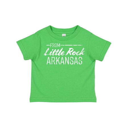 Inktastic From Little Rock Arkansas in White Distressed Text Gift Toddler Boy or Toddler Girl T-Shirt
Inktastic From Little Rock Arkansas in White Distressed Text Gift Toddler Boy or Toddler Girl T-Shirt