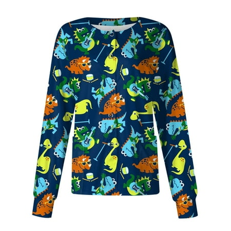 Taymeis Women s Printed Scrub Jackets Breathable Animal Print Shirts Tee Jacket Tops Long Sleeve Crew Neck Nursing Working Uniform with Pockets Dark Blue XL
Taymeis Women s Printed Scrub Jackets Breathable Animal Print Shirts Tee Jacket Tops Long Sleeve Crew Neck Nursing Working Uniform with Pockets Dark Blue XL