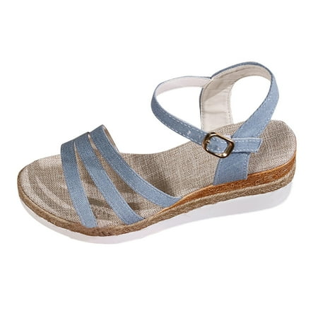 Women s Spring And Summer Fashion Cloth Wedge Sandals Casual Comfort Out Buckle Sandals Insoles for Sandals Women Womens Wedge Sandals Womens Sandals Size 12 Sandals Women Leather Flat Sandals for
Women s Spring And Summer Fashion Cloth Wedge Sandals Casual Comfort Out Buckle Sandals Insoles for Sandals Women Womens Wedge Sandals Womens Sandals Size 12 Sandals Women Leather Flat Sandals for