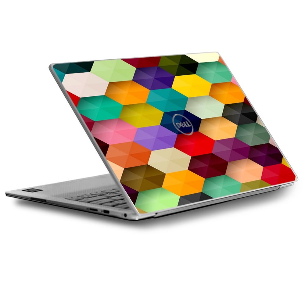 Skins Decals For Dell Xps Laptop Vinyl Wrap Colorful Geometry